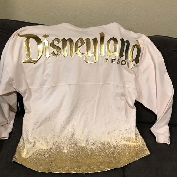 Disney Tops - Disneyland Golden Logo Spirit Jersey